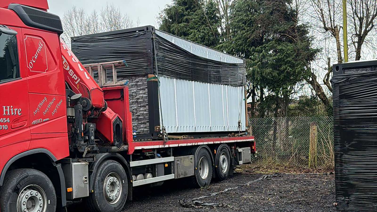 Turnkey Modular Home Interior Ireland modular-house-delivery-truck-ireland